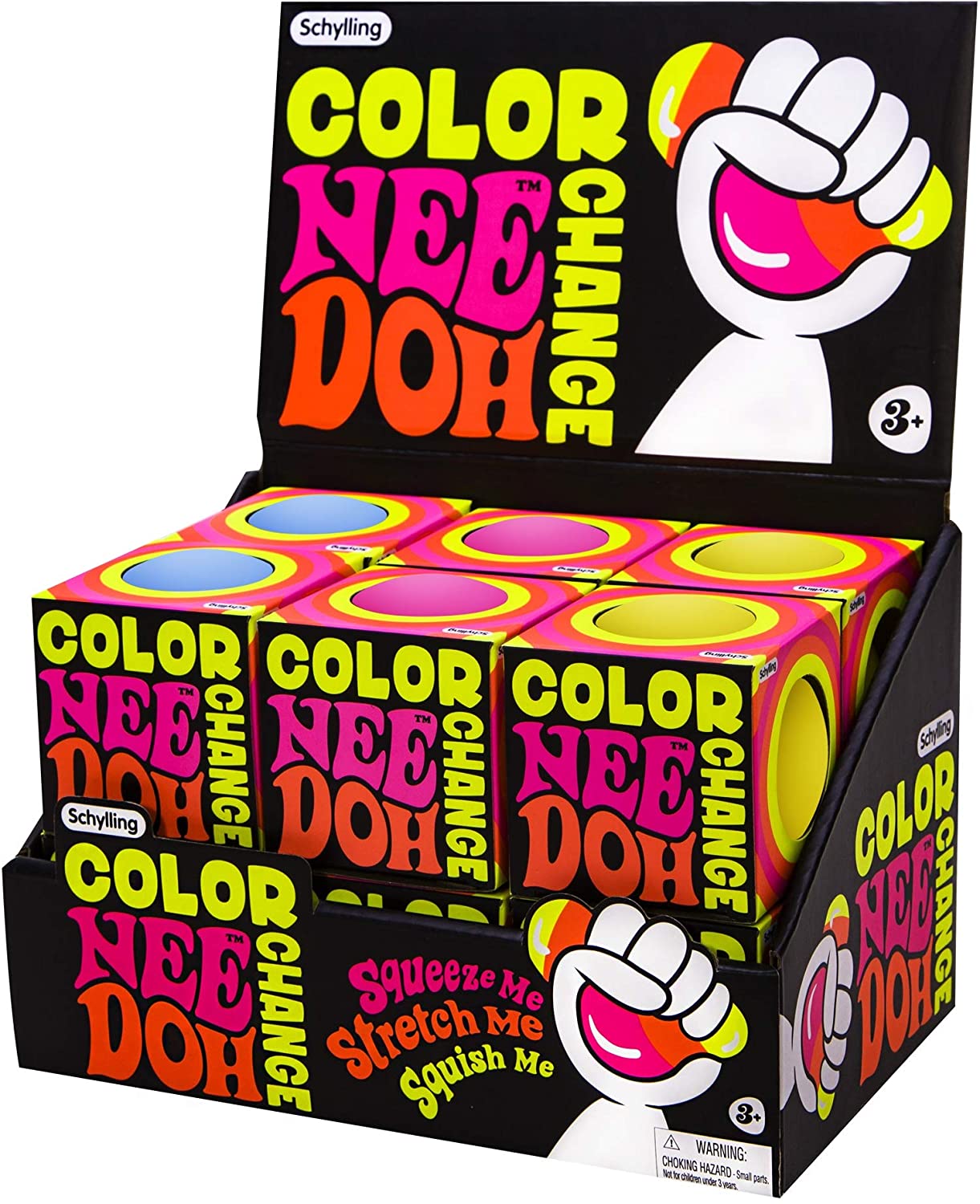 Nee Doh Color Changing
