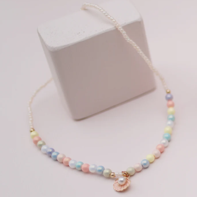 Pastel Shell Necklace