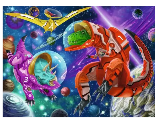 Space Dinosaurs 200 Pc
