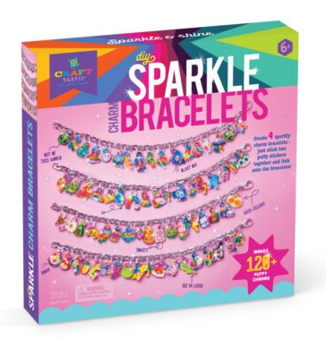 CRAFT-TASTIC DIY SPARKLE CHARM BRACELETS