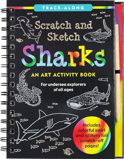 Scratch & Sketch Sharks