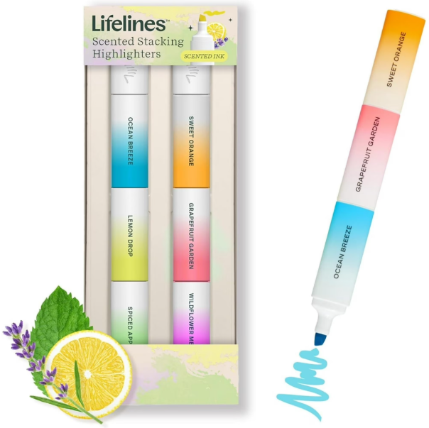 Scented Stacking Highlighters - 2-Pack