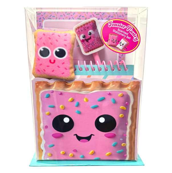Toaster Pastry Stationery Set