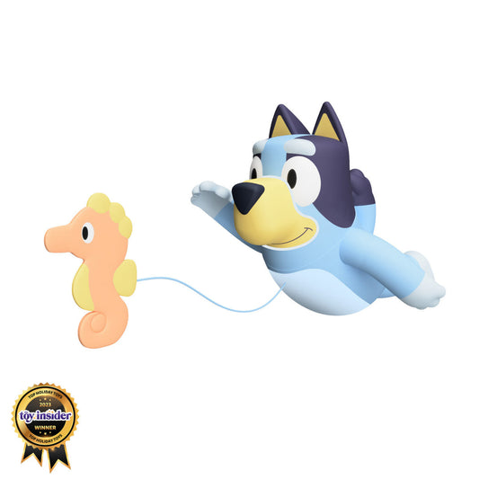 Swimming Bluey