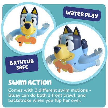 Swimming Bluey