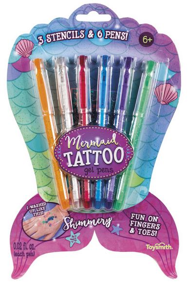 Mermaid Tattoo Gel Pens