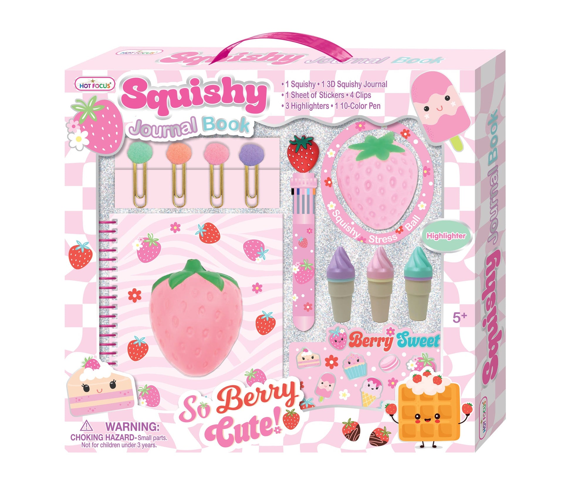 Squish Journal Strawberry
