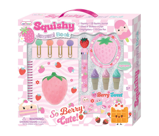 Squish Journal Strawberry