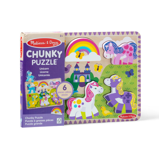 Chunky Puzzles Unicorn