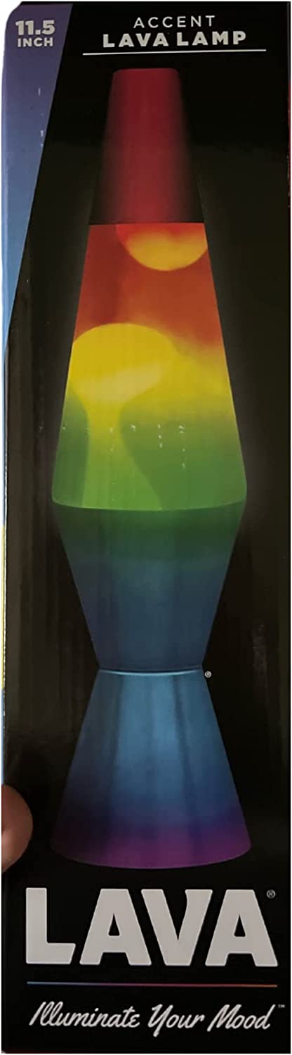 Lava Lamp Rainbow 11.5