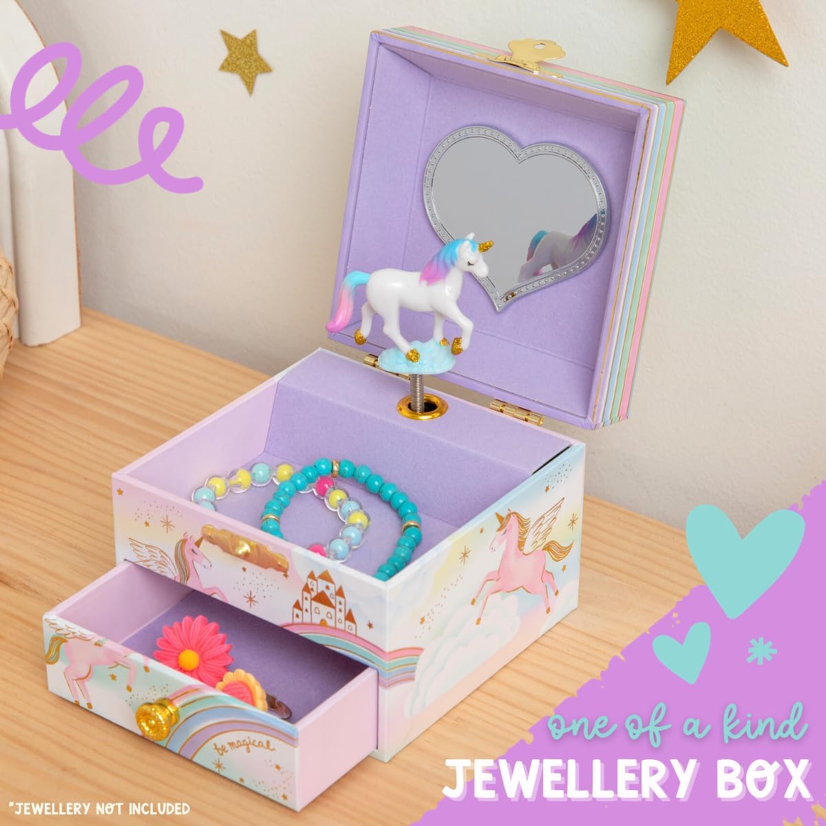 Unicorn Musicl Jewelry Bx