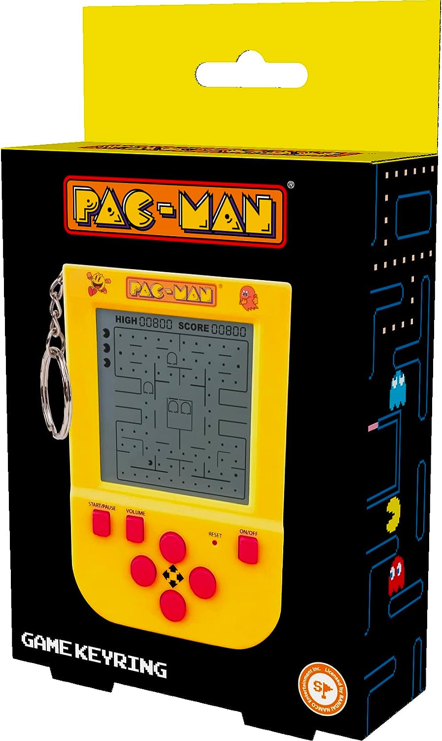 Pacman Keyring Arcade
