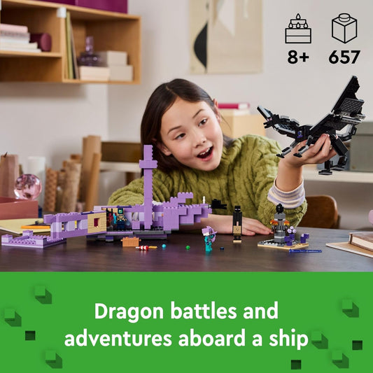 Ender Dragon and End Ship