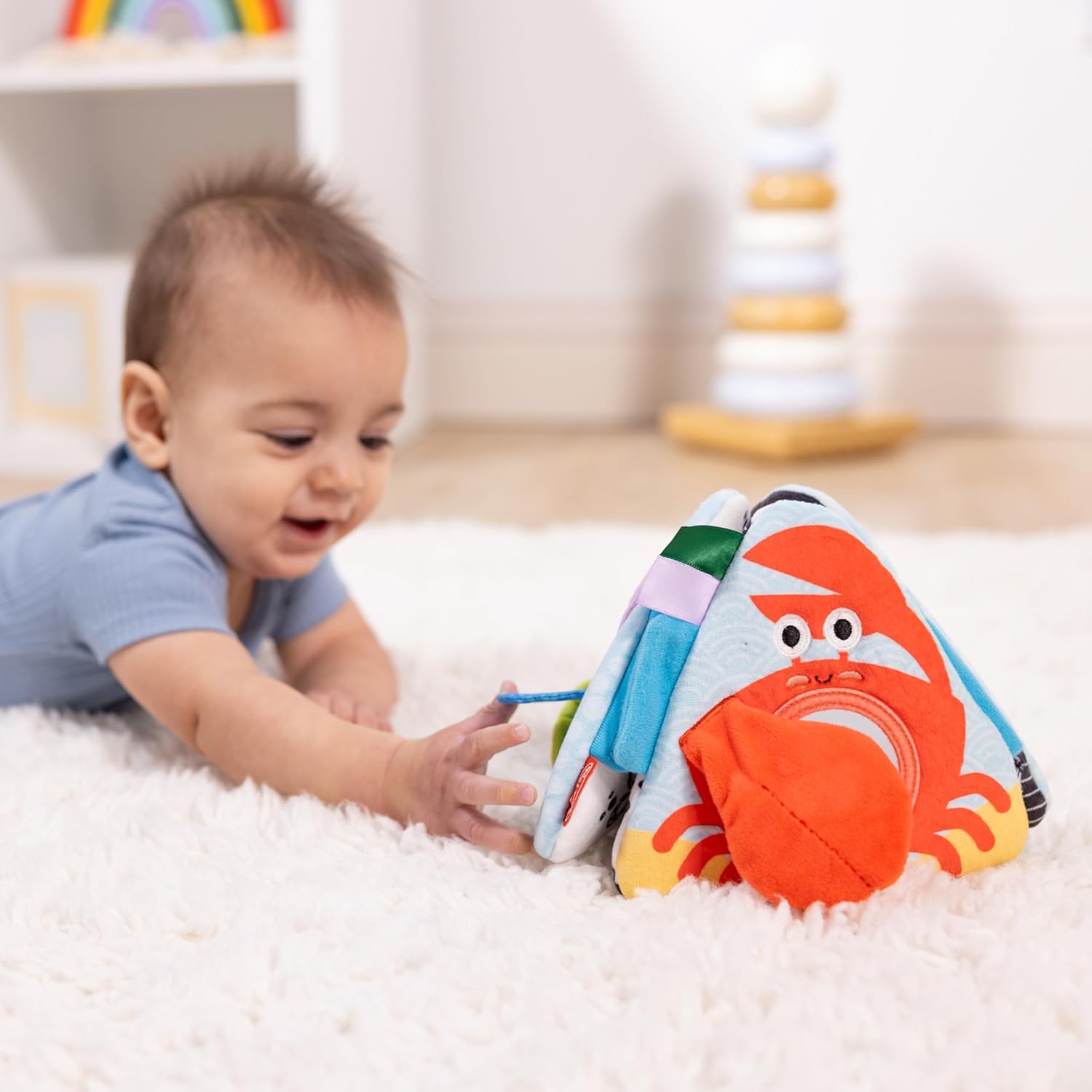 * Ocean Tummy Time Triang