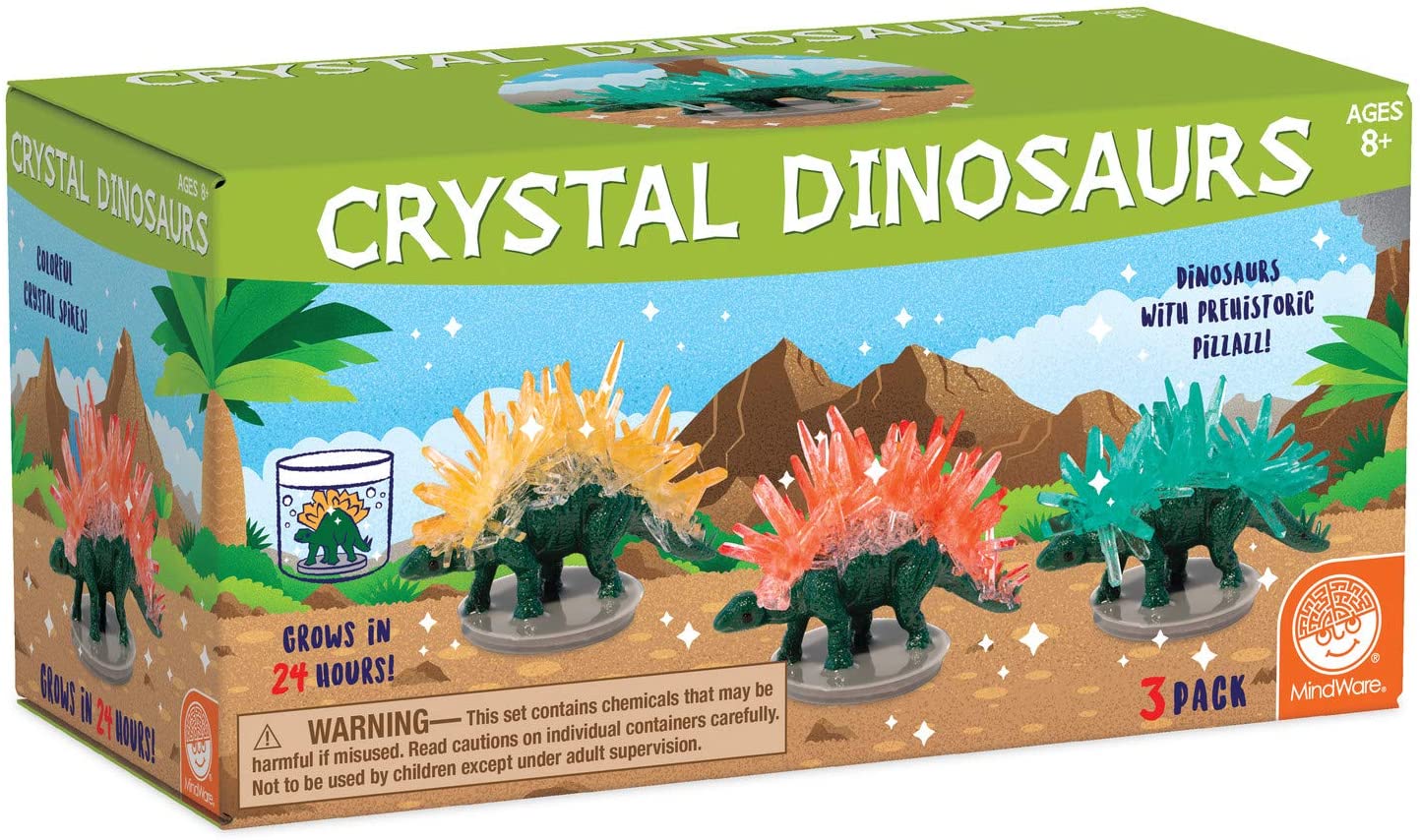 Crystal Formtion Dinosaur