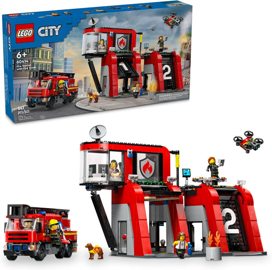 Fire Station N Fire Truck