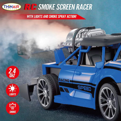 Rc Smoke Screen Racer Blu