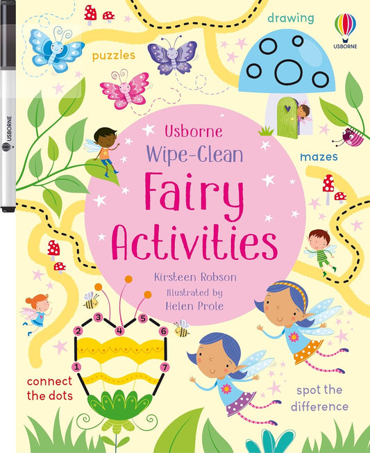 Wipe Clean Fairy Act Book