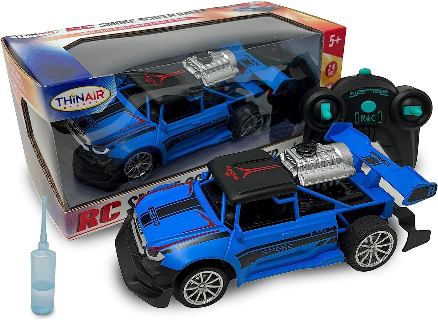 Rc Smoke Screen Racer Blu