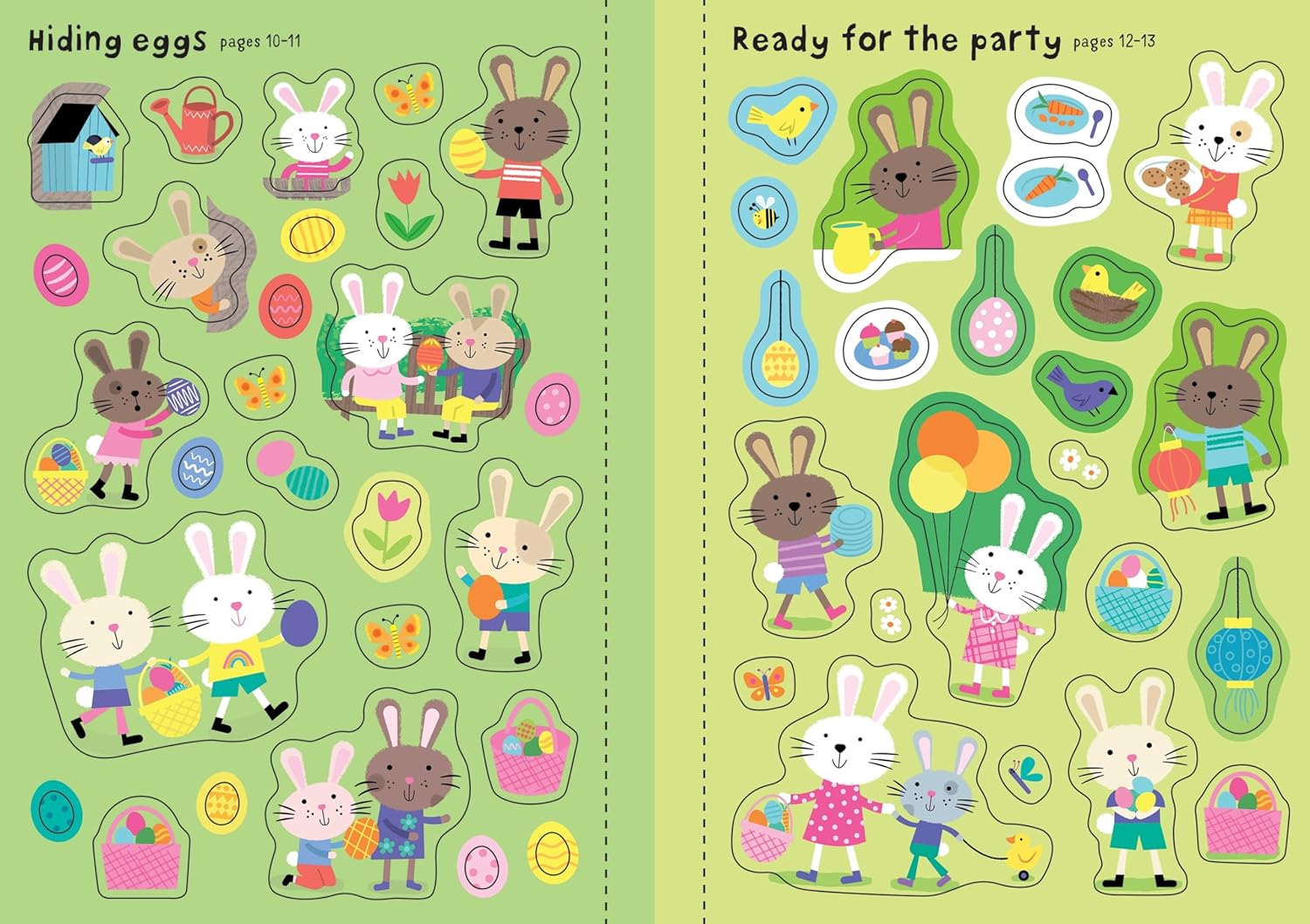 Little First Sticker Book Easter Bunny