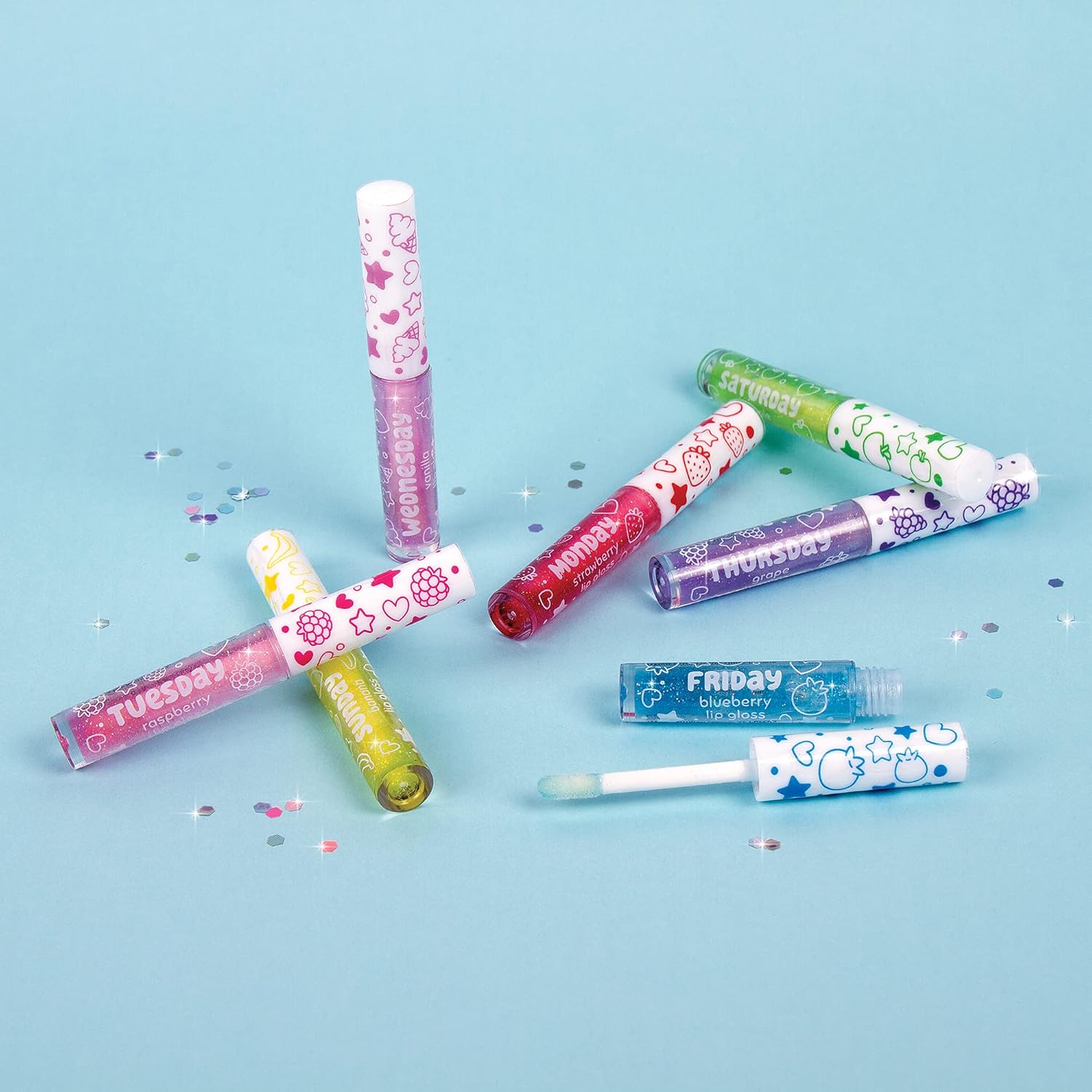 * 7 Day Glitter Lip Gloss