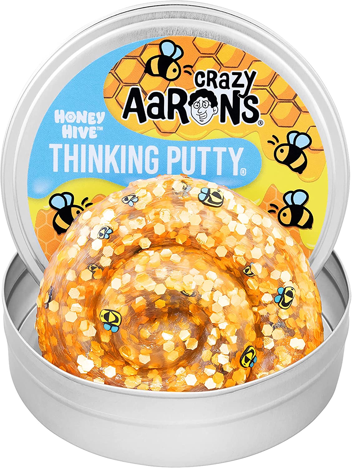 Honey Hive 4in Tin