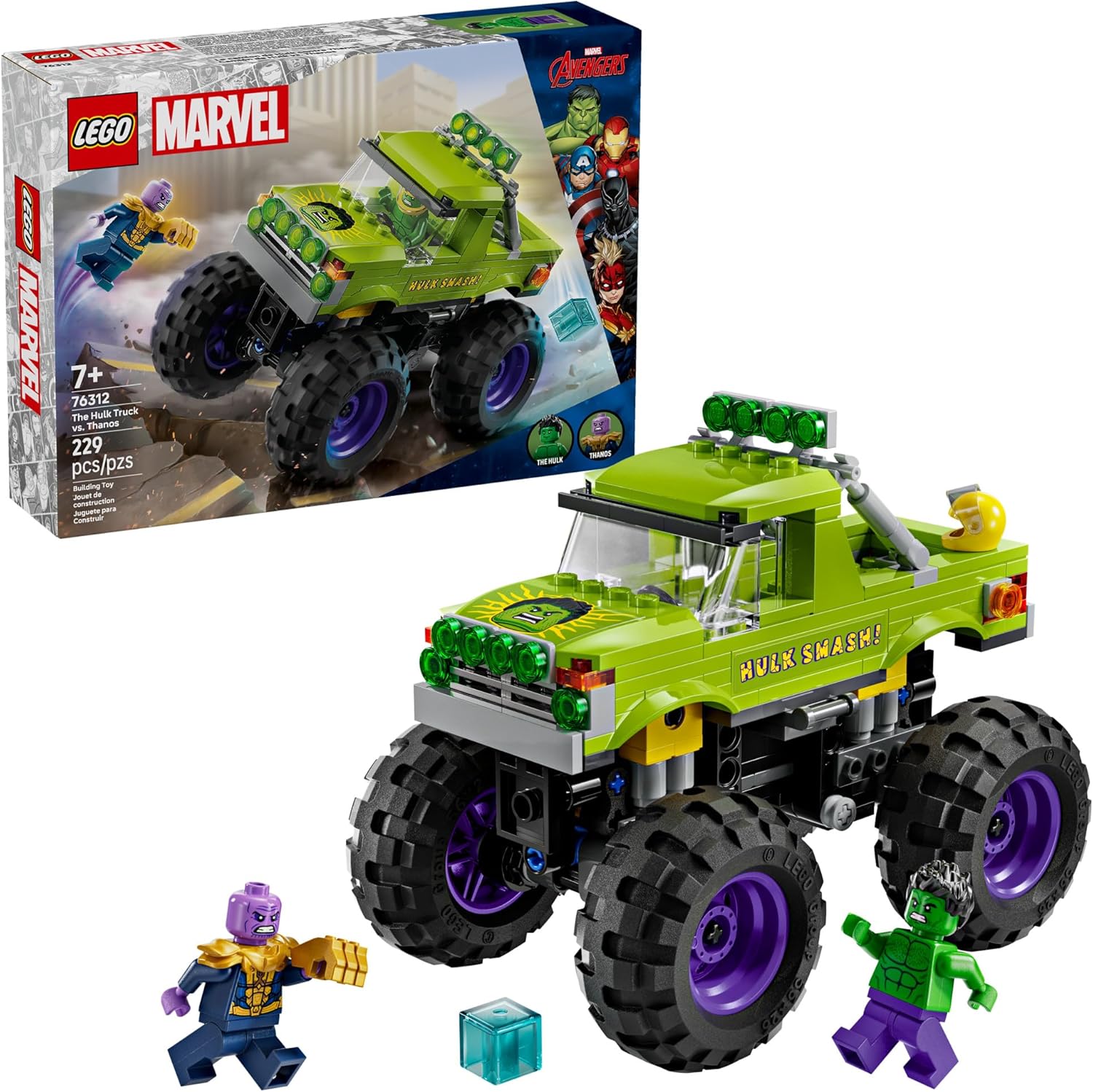 Hulk Truck Vs Thanos