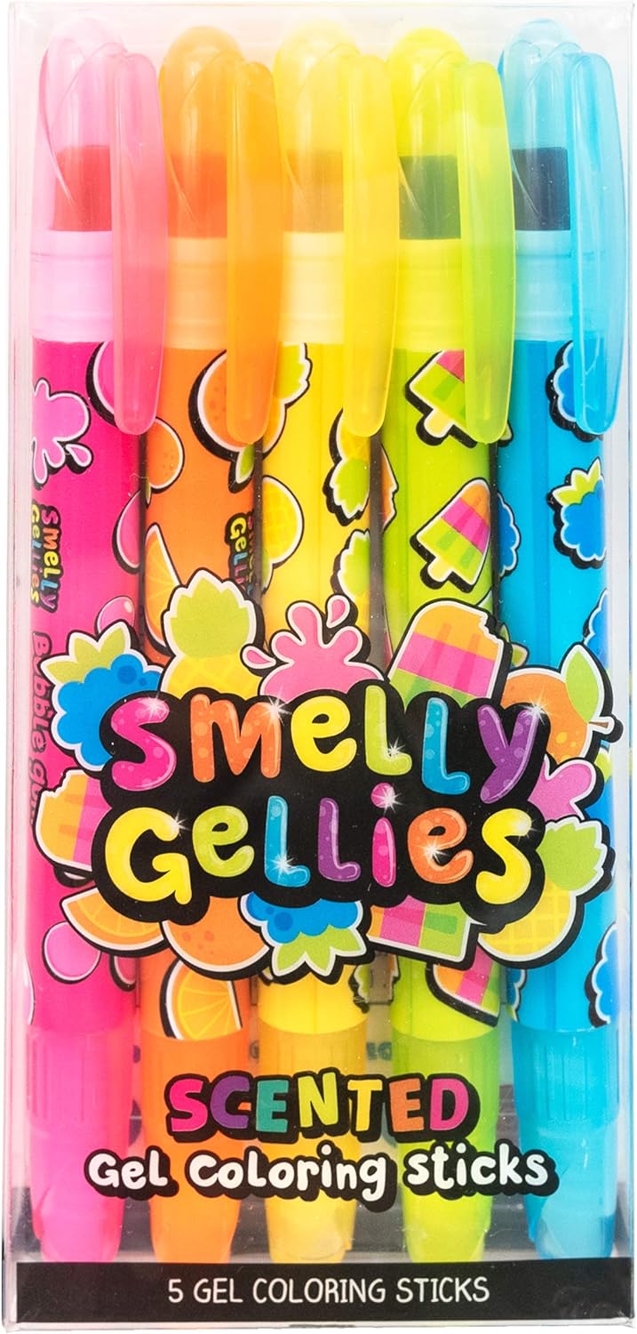 Sketch Sniff Gel Crayons 4pk