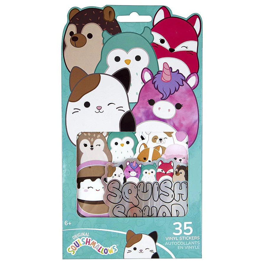 Squish Vinyl Stickers Pk