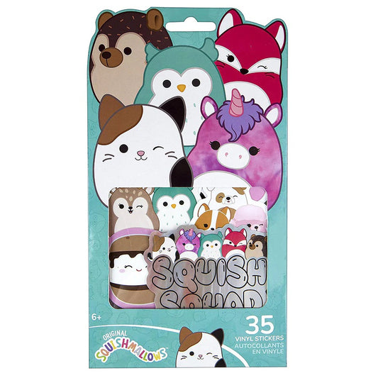Squish Vinyl Stickers Pk