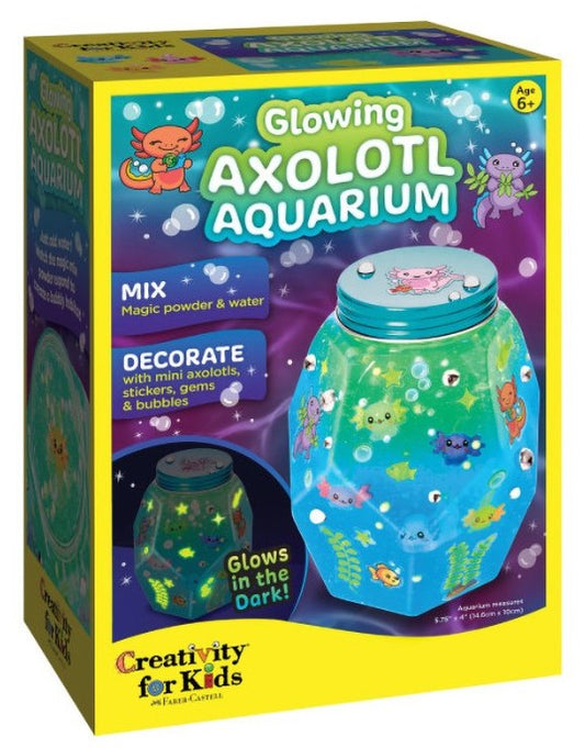 * Glowing Axolotl Aquariu
