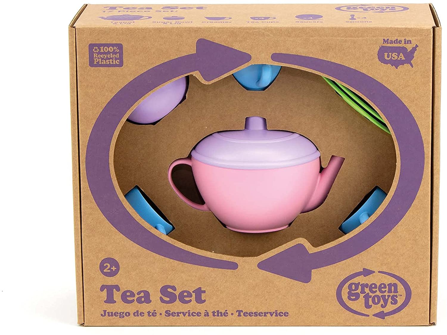 Tea Set Green Toys