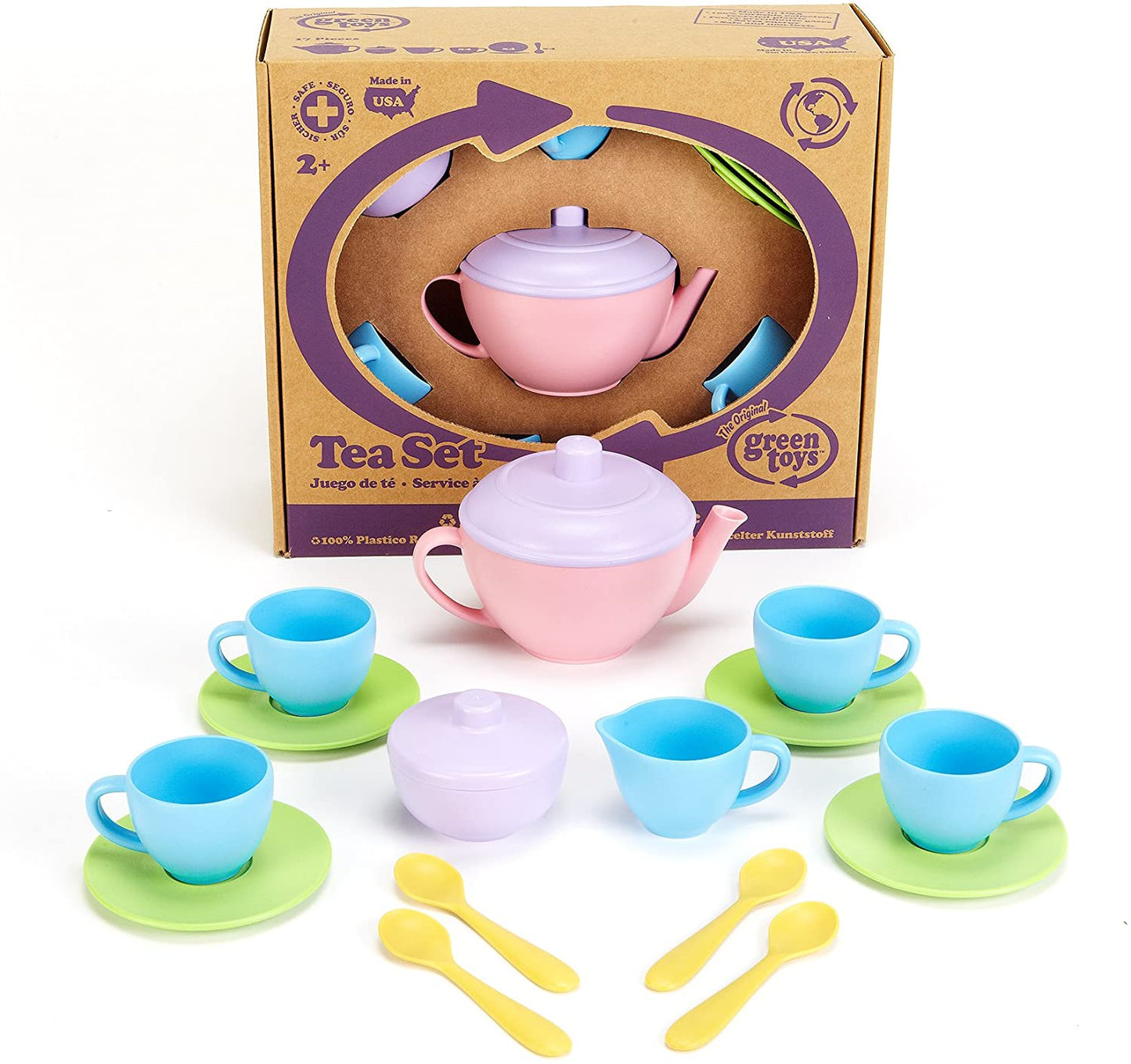 Tea Set Green Toys