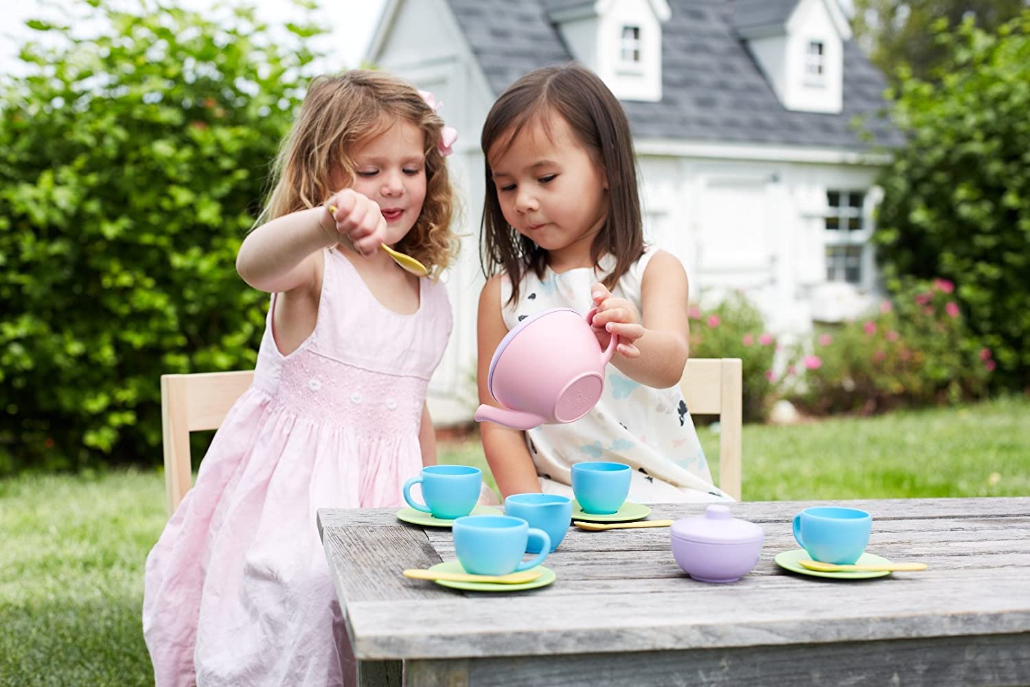 Tea Set Green Toys