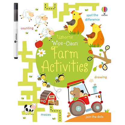 Wipe-Clean Farm Activities