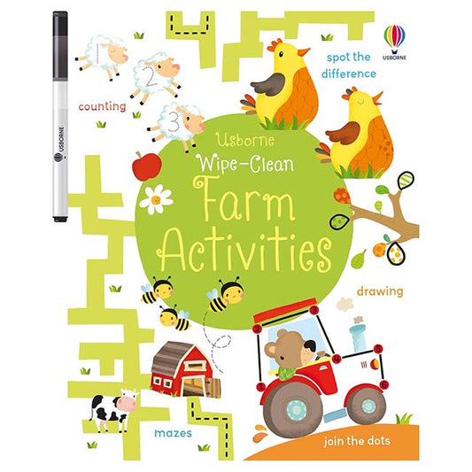 Wipe-Clean Farm Activities