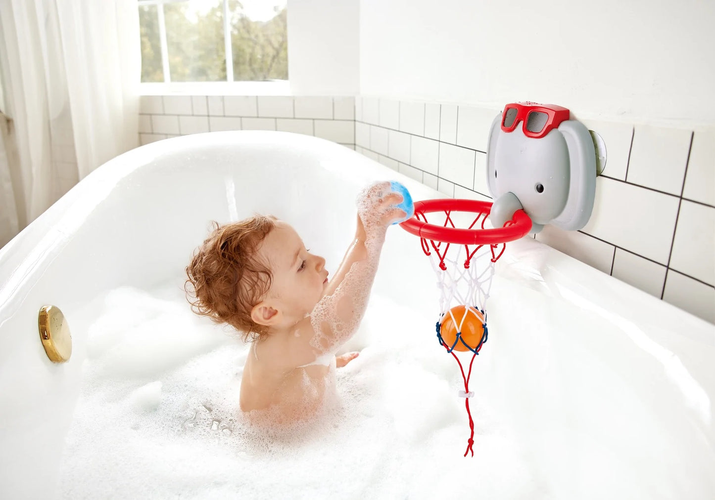 Bath Time Basket Ball