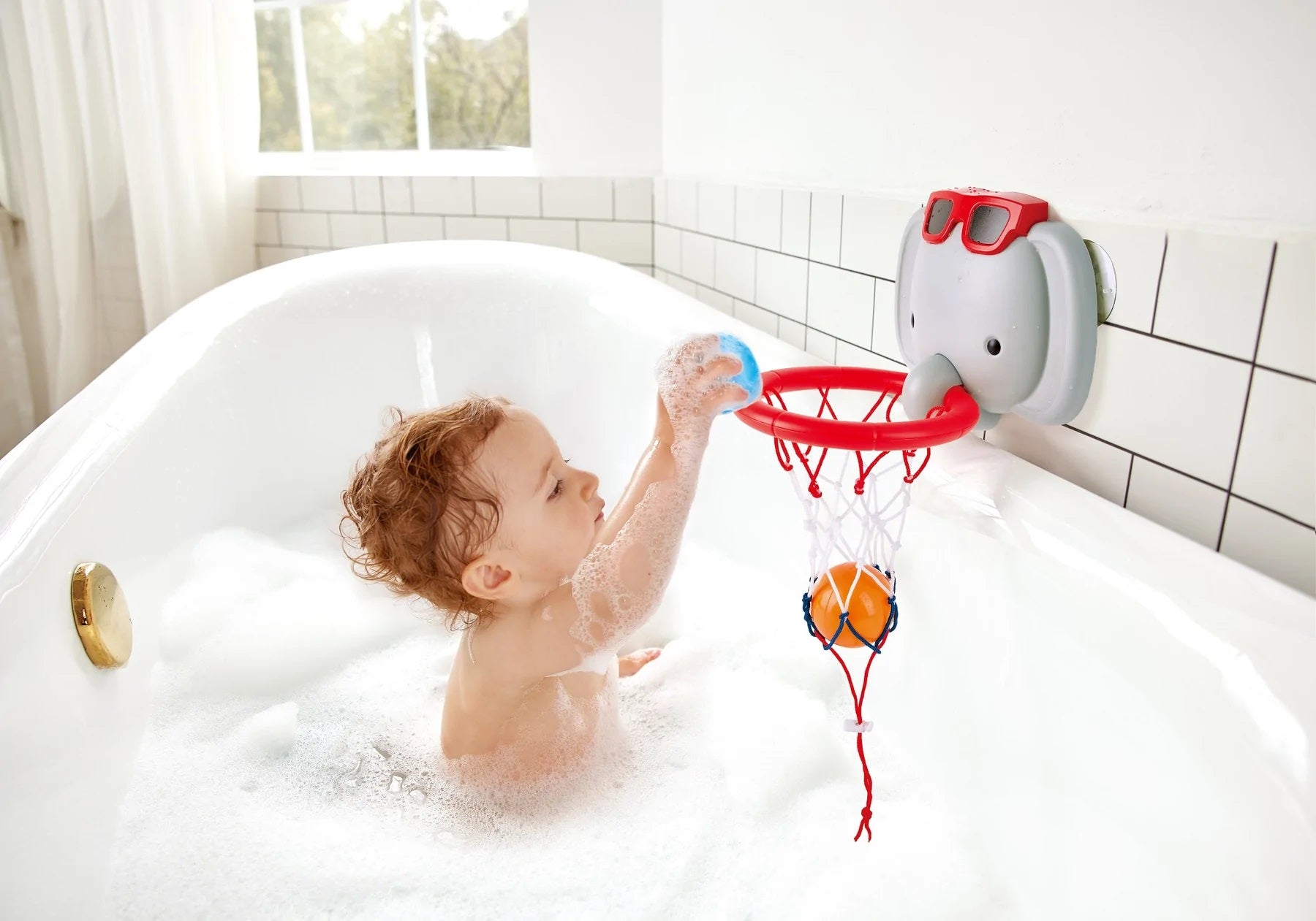 Bath Time Basket Ball