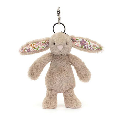 Beige Bunny Bag Charm