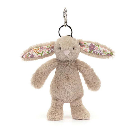 Beige Bunny Bag Charm