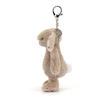 Beige Bunny Bag Charm