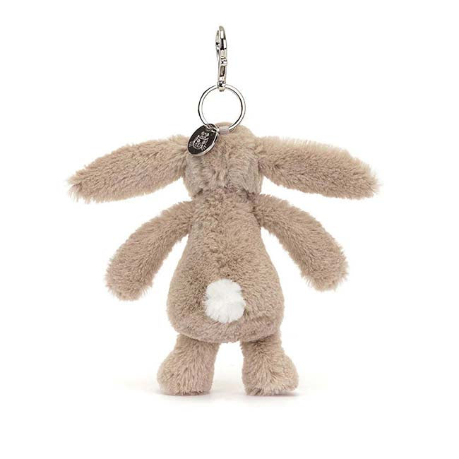 Beige Bunny Bag Charm