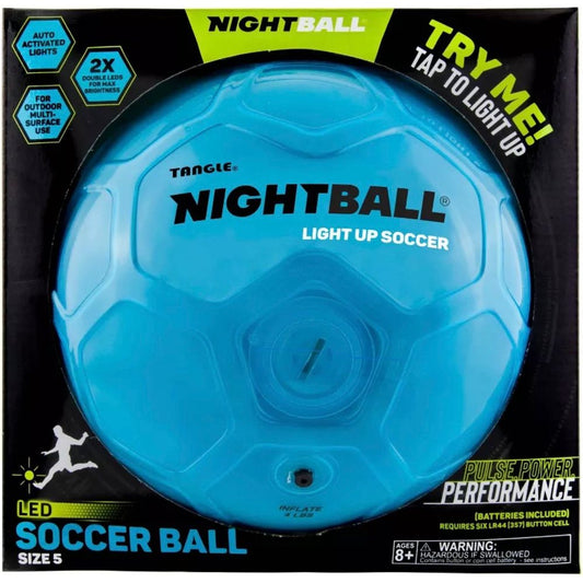 Nightball® Soccer Ball Blue