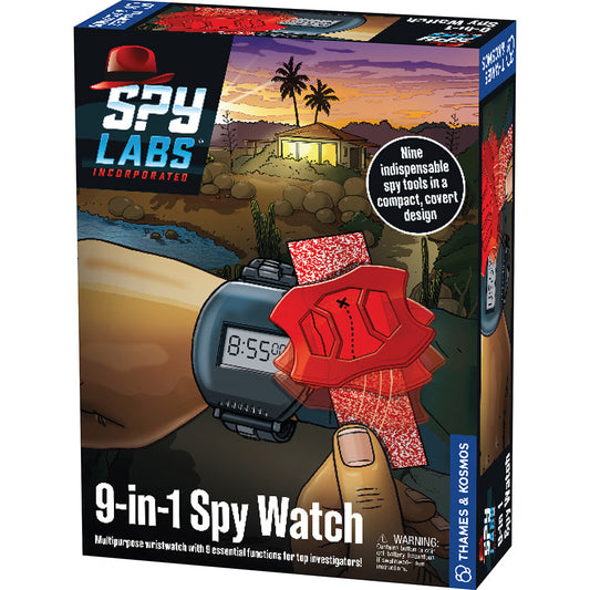 * 9 in 1 Spy Watch