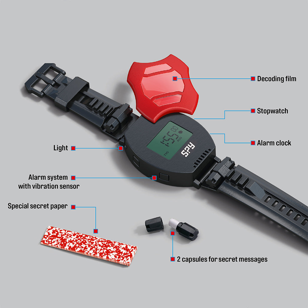 * 9 in 1 Spy Watch
