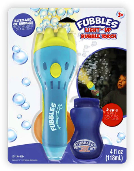 * Fubbles Light-Up Bubble