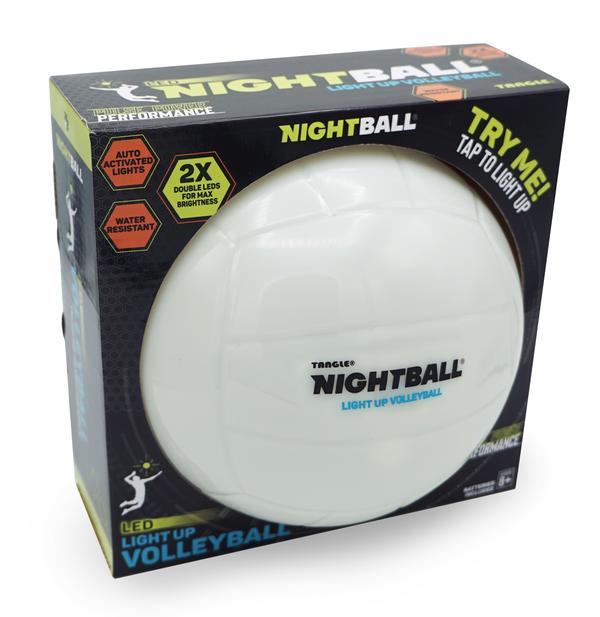 Night Volleyball White