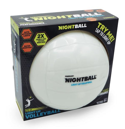 Night Volleyball White