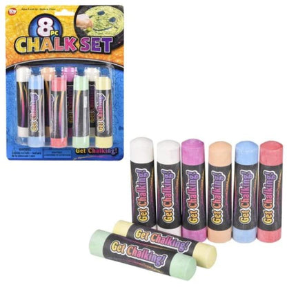 Chalk Set 8pc 7.5 Inch
