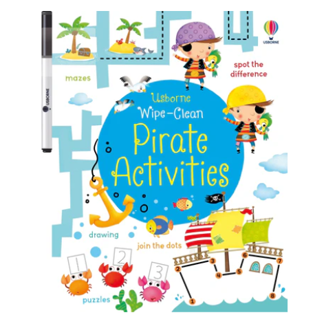 Wipe Clean Pirate Activities